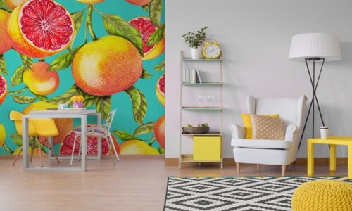 ФОТОПАННО DIVINO DECOR  ГРЕЙПФРУТЫ H-074 300х270