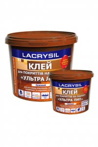 КЛЕЙ ДЛЯ НАПОЛЬНЫХ ПОКРЫТИЙ УЛЬТРА ЛИП  LACRYSIL 1 КГ